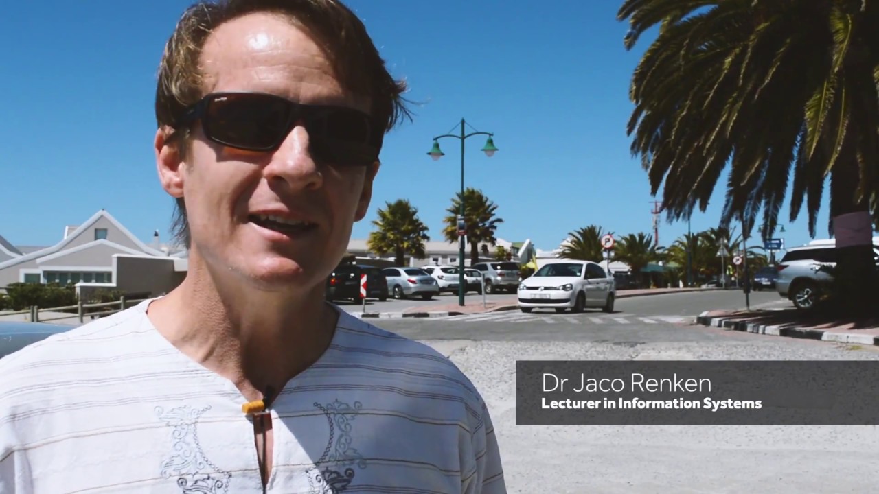 jacorenken's tweet card. Development Informatics fieldwork in Cape Town