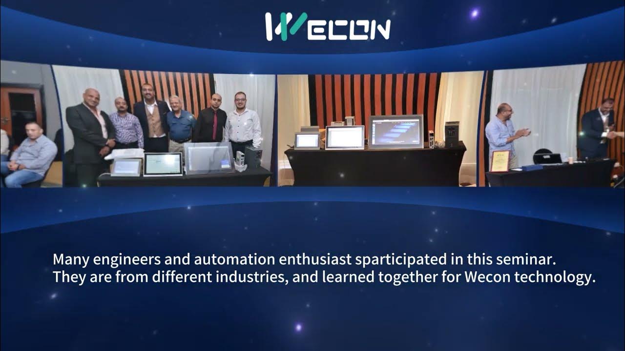 WeconTechnology's tweet card. Wecon Seminar in Egypt 2023