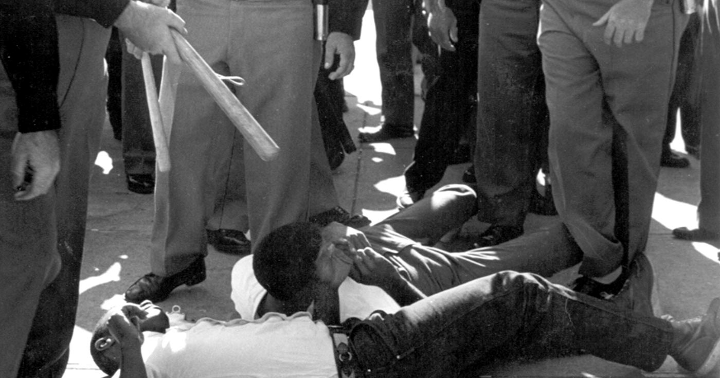 eji_org's tweet card. On this day, Alabama troopers attacked Black people registering to vote in Selma.