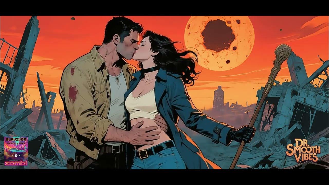 BackooWorldAI's tweet card. Dr. Smooth Vibes - Zombi (Official Music Video) (Synthwave)