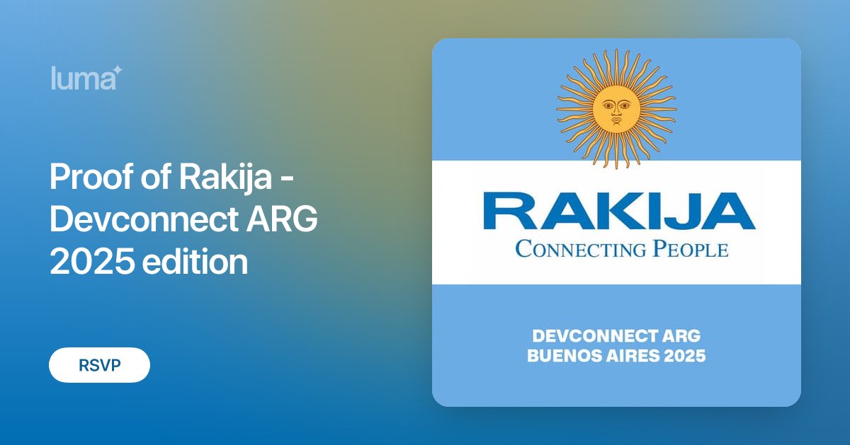 proofofrakija's tweet card. You insisted, so we had to do it. Everyone's favourite event is back! Fernet, mate, vine, all of those are fine, but it's time for something divine, like sol…