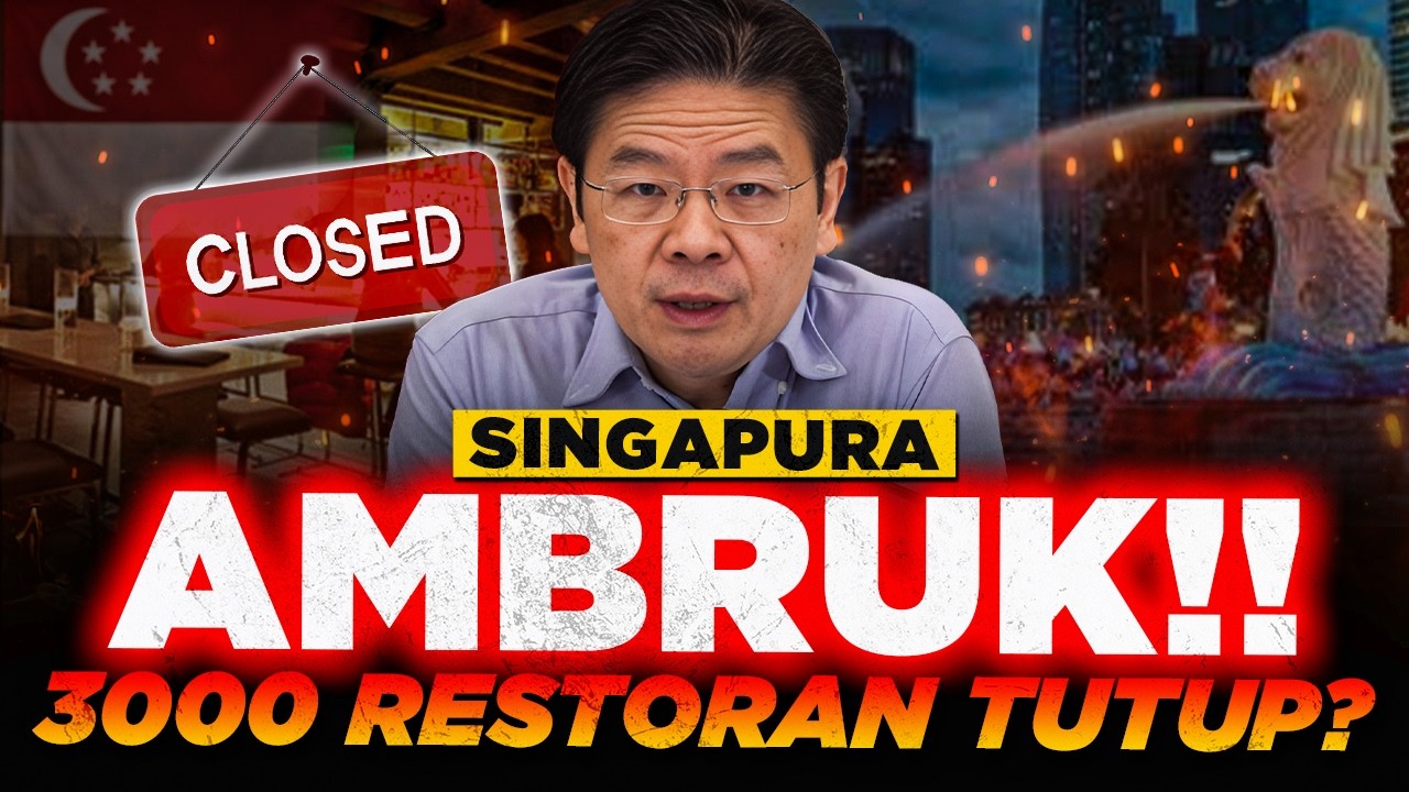 ImJustHavingFu2's tweet card. SINGAPURA AMBRUK!! 3000 Restoran Tutup Massal | INDONESIA Bisa Cuan 6...