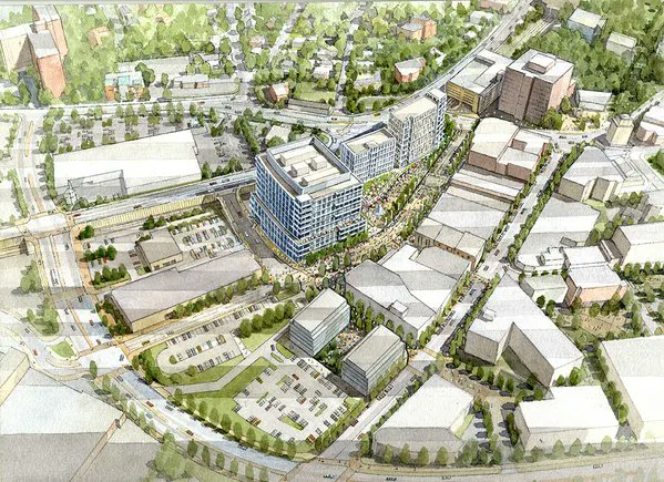 SumexDesign's tweet card. The Quincy, Massachusetts, project will represent the largest commercial development in the downtown's $1.6 billion redevelopment surge, which started in 2011.