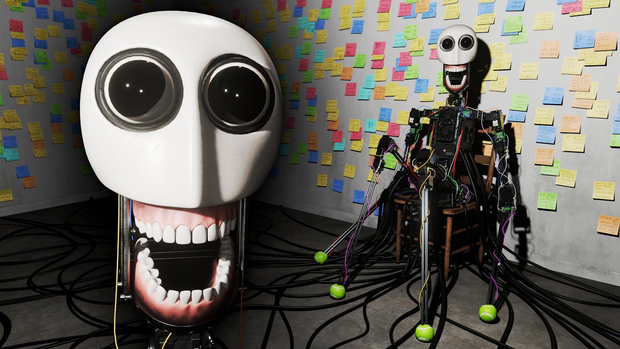 tgcws's tweet card. I Made a Self-Aware Robot