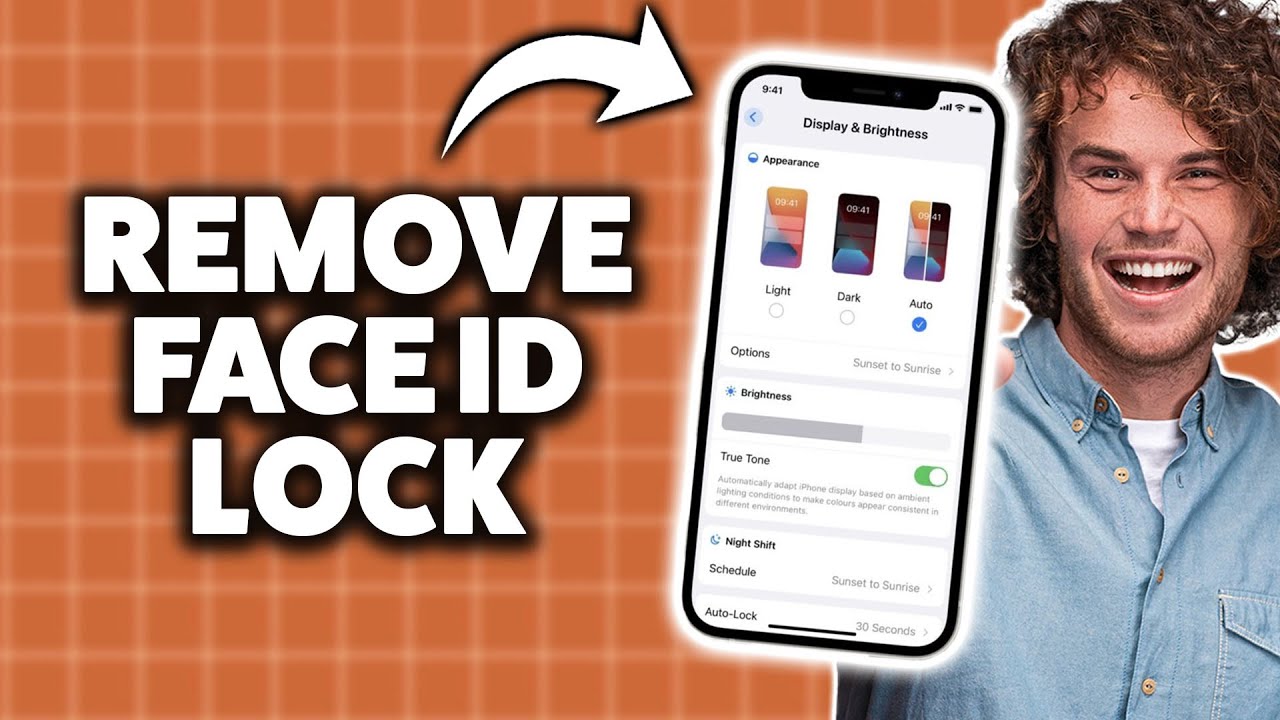 TechronaYT's tweet card. How To Remove Face ID Lock From Apps On iPhone 2025 (Step-By-Step...