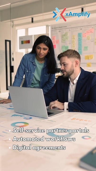 xamplifys's tweet card. How to Automate Channel Partner Onboarding?