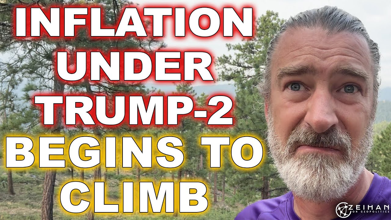 void_pool's tweet card. Inflation Ticks Up Under Trump-2 || Peter Zeihan