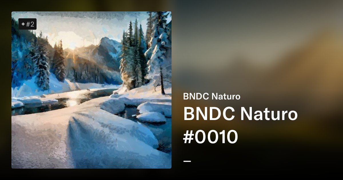 BndCollections's tweet card. This collection contains the pictures of the nature