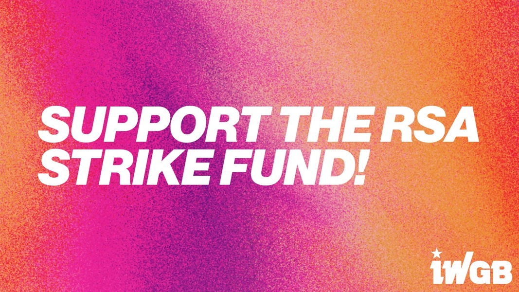 RsaUnion's tweet card. Charity workers at the RSA are going out on a historic strike – and they need your help! IWGB members at the Royal Society of Arts are going out on strike, for the first time in the organisation's...