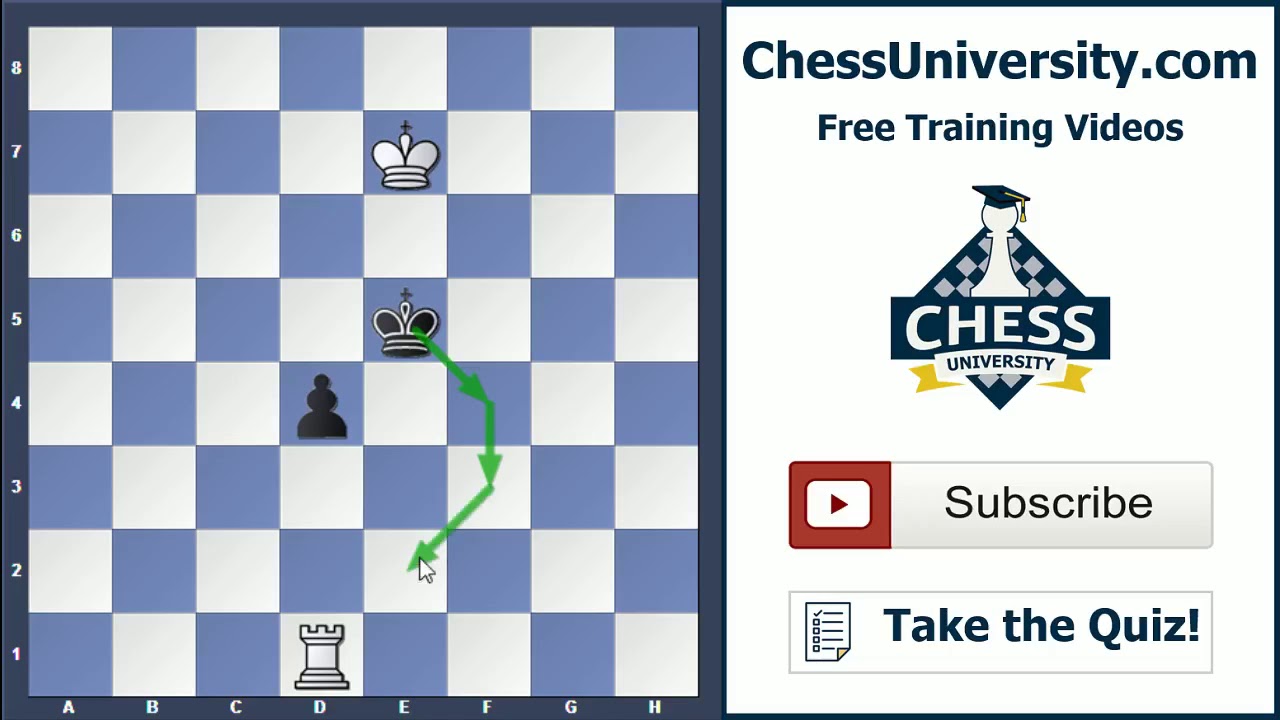 ChessUniversity's tweet card. Endgame Art #1