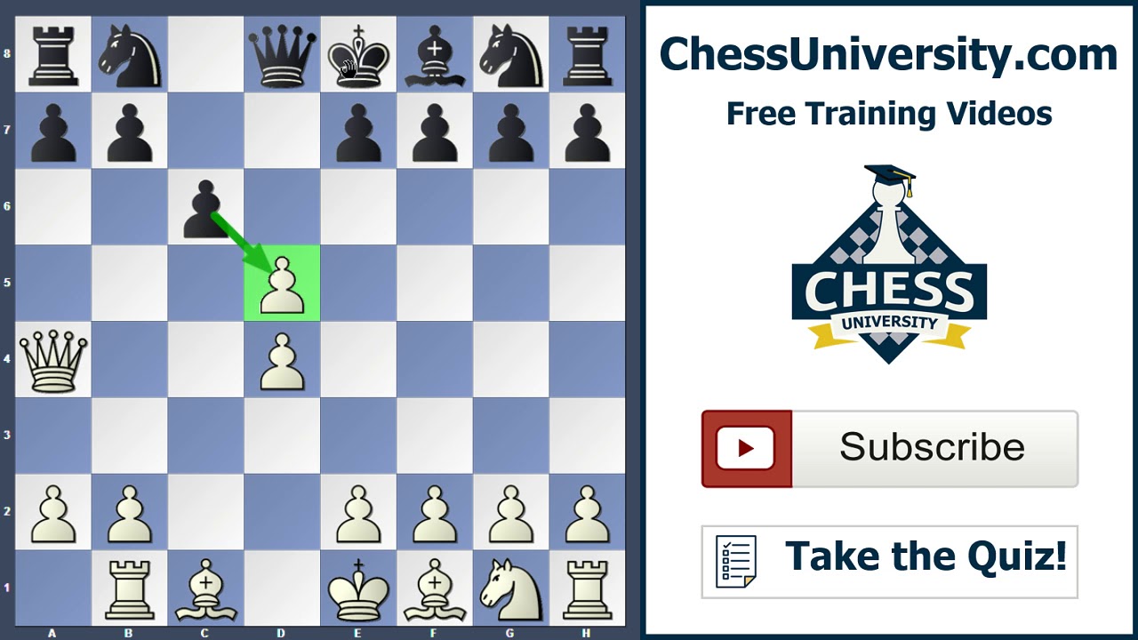 ChessUniversity's tweet card. Crushing the Baltic Defense!