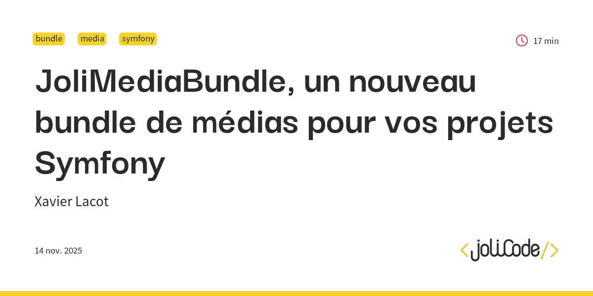 Elao's tweet card. C'est une petite histoire qui commence au début de l'année lorsque, en relisant un article que nous sommes sur le point de publier sur le blog de JoliCode, je remarque une image dont la qualité