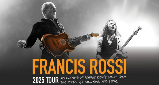 metalliville's tweet card. The Status Quo Legend entertains in Steel City on Guy Fawkes Night!