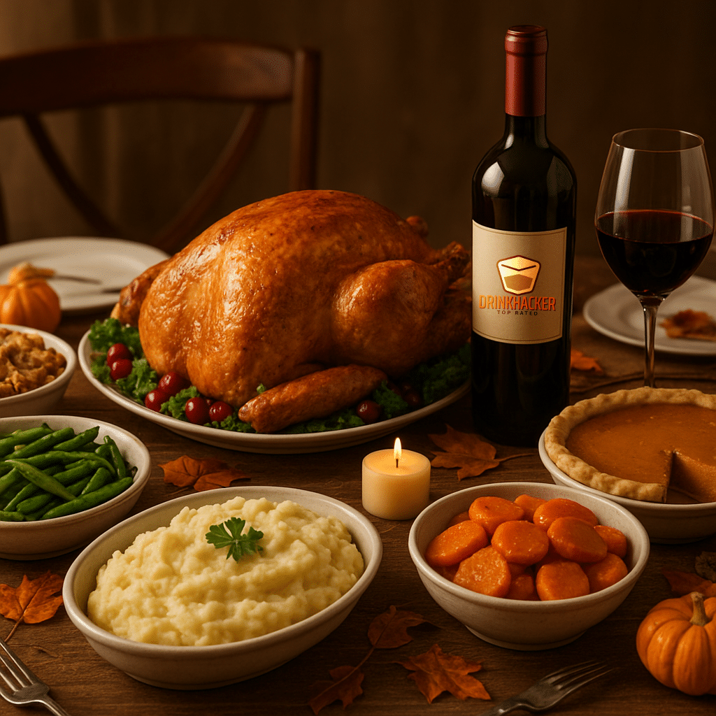 drinkhacker's tweet card. No, we didn’t crowdsource opinions from forty Williamsburg-based sommeliers who speak of Pinot Noir as if it is Latin scripture for this Thanksgiving roundup. Instead, we trusted our instincts and …