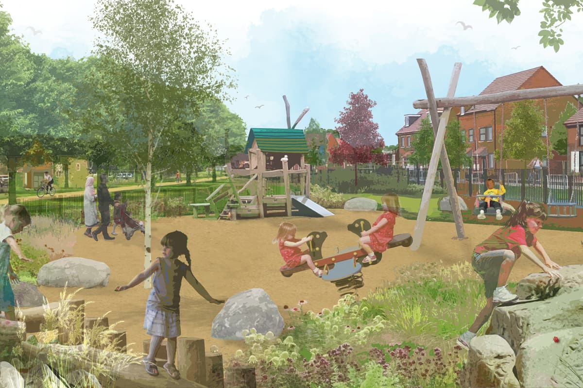 MancWorldUK's tweet card. Peel Land has today submitted plans for the Lee Hall development at Westhoughton in Bolton, following public consultation in October.