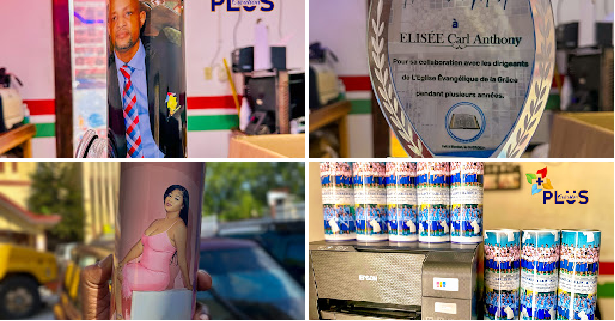 creationplusht's tweet card. Digital printing service in Carrefour, Haiti