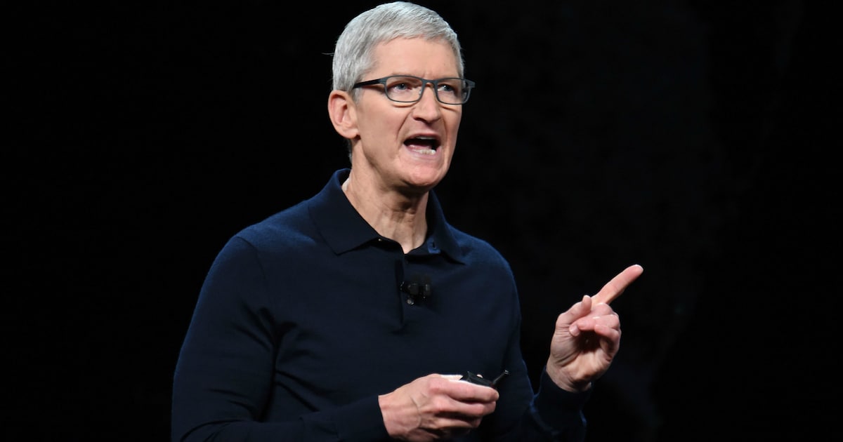 De_Ondernemer's tweet card. Apple sluit alle winkels buiten China tot en met 27 maart vanwege coronavirus. Dat maakte Tim Cook, de bestuursvoorzitter van het techbedrijf, bekend op hun website. De winkels van ﻿﻿﻿﻿Amac, de...