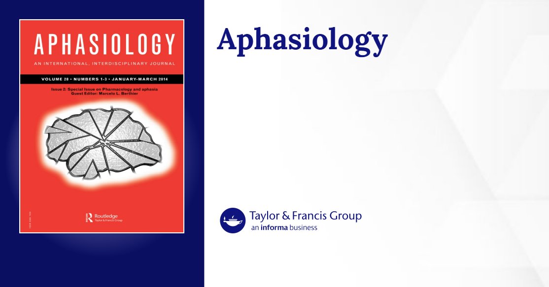 aphasiologist1's tweet card. Intensive Comprehensive Aphasia Programs (ICAPs) are a new model of service delivery that show promising pre-post outcomes but have yet to be compared with usual care.To compare the clinical effect...