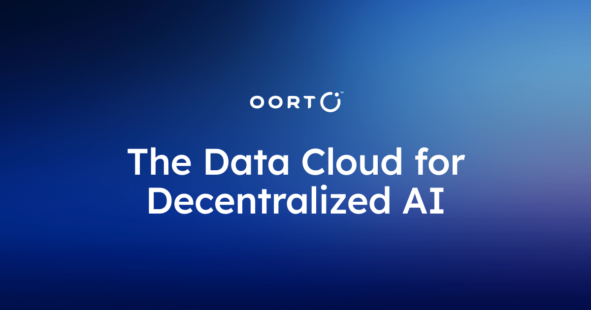 oortech's tweet card. Oort provides cutting-edge decentralized cloud solutions, empowering businesses with Web3 technology for secure and efficient data management.