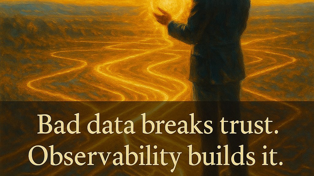 smohindroo66's tweet card. Data observability is the next frontier in data quality management. Here’s why leaders must act now to ensure trust and resilience.