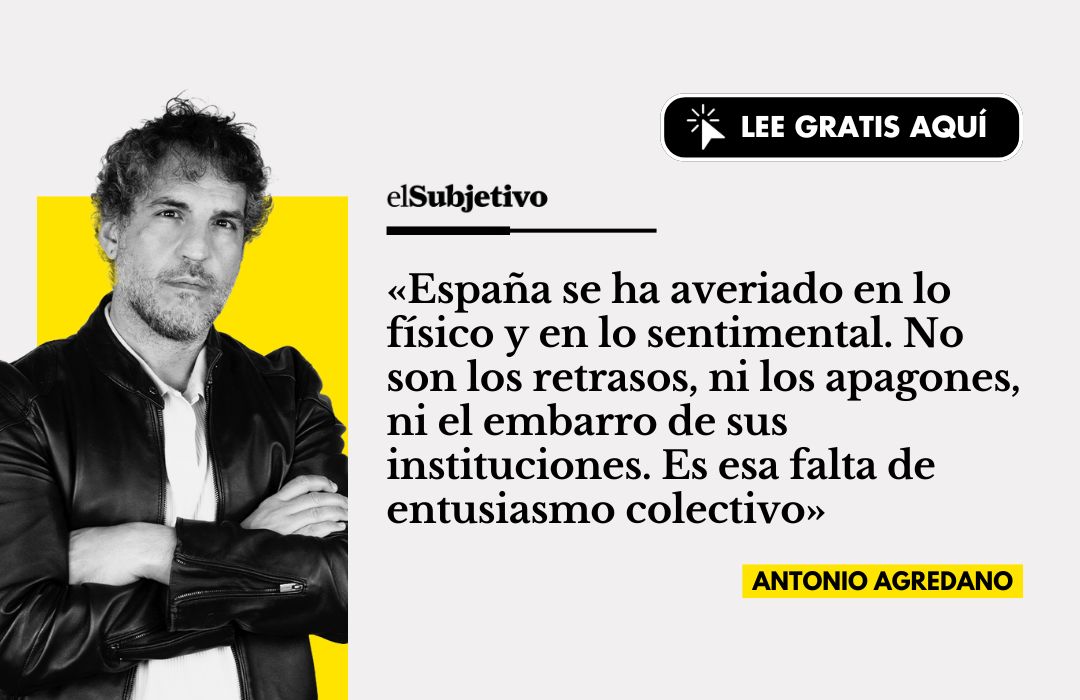 TheObjective_es's tweet card. Toda grandeza es delirio, porque estamos hechos para lo pequeño. La gravedad descuelga nuestra carne y los días van horadando nuestra memoria. Somos