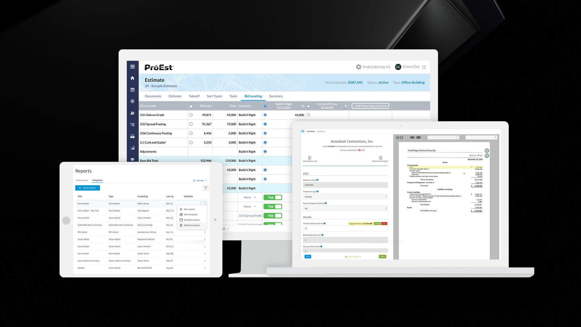 ProEst's tweet card. This month, we have over 30 product releases across Autodesk Construction Cloud platform and products. See what's new!