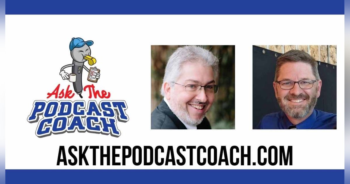 learntopodcast's tweet card. Dave Jackson from the School of Podcasting and Jim Collison from the Average Guy Network, take their decades of experience and answer all of your podcast questions live every Saturday.