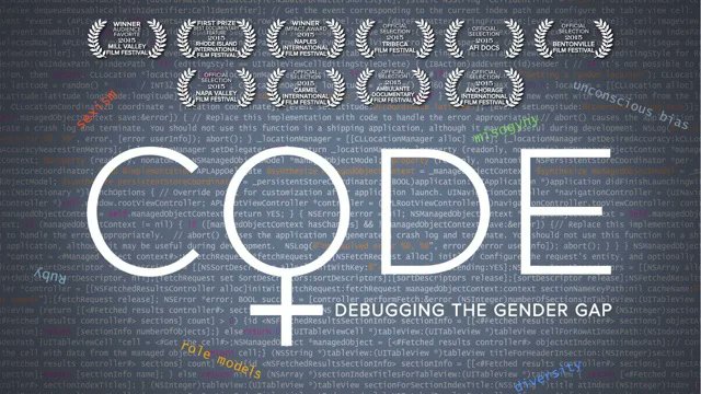 LadiesThatUXLDT's tweet card. CODE: Debugging the Gender Gap Trailer