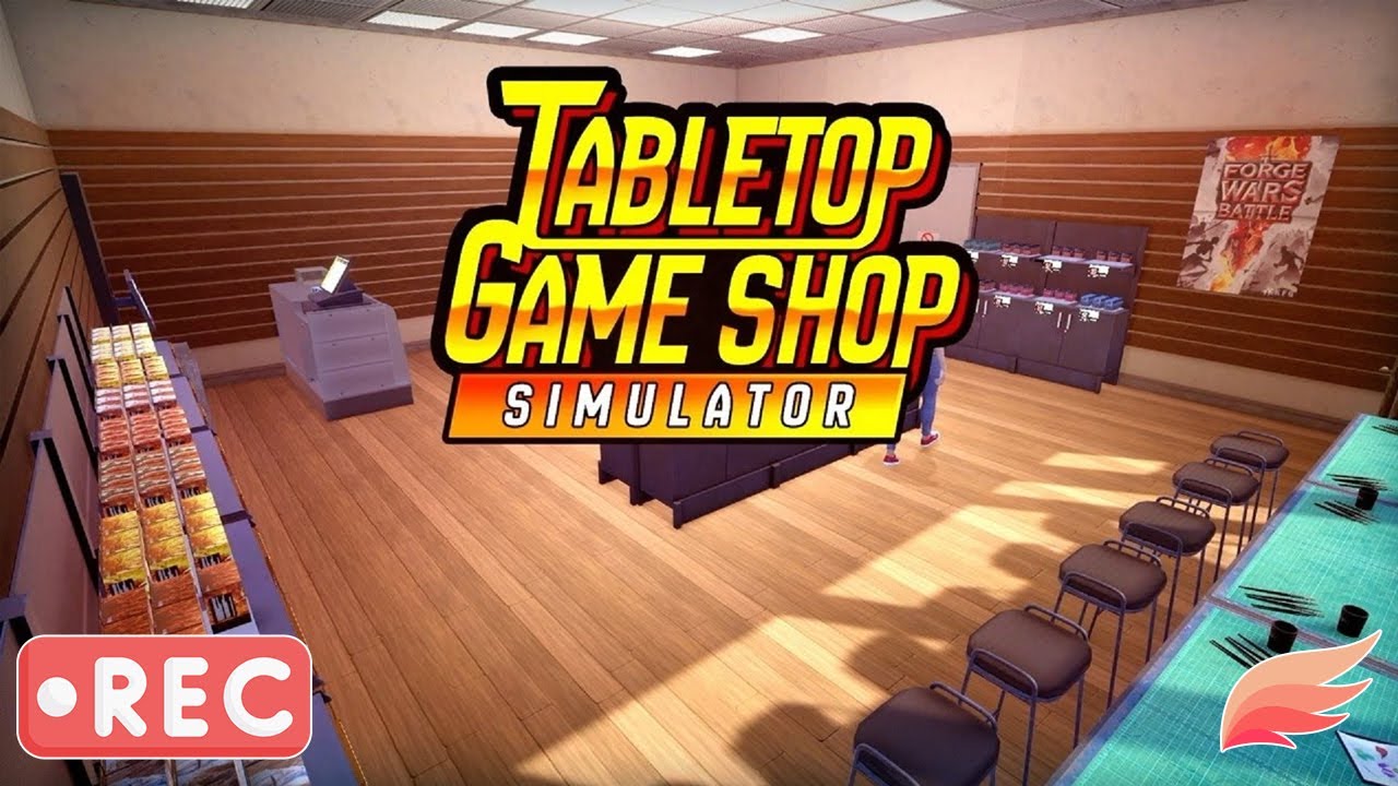 OfficialPhenexa's tweet card. Phenexa - Tabletop Game Shop Simulator (Gameplay)