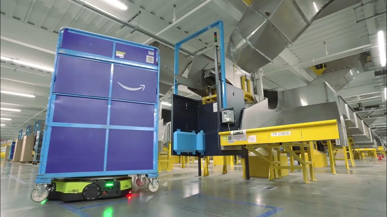 johnlinwiz's tweet card. A day in the life working in Robotics at Amazon