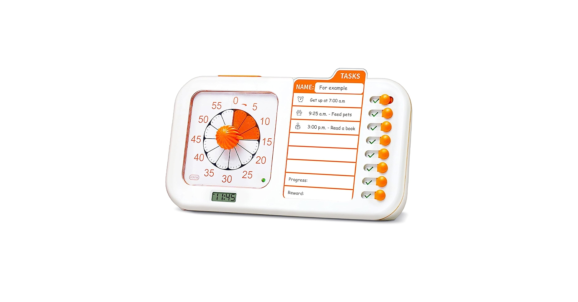 hirokonishimura's tweet card. 3-in-1 ADHD Timer & Visual Timer for Kids/Adults with Chore Board, Silent Task Timer with Schedule Planner for Children with Autism, ADHD Tools for Classroom, School, Homework Visual Timer & Chore...