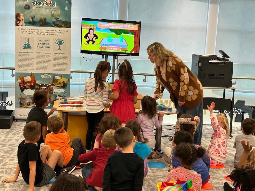 NorillaLearning's tweet card. NoRilla is designed to foster curiosity, collaboration and persistence in students.