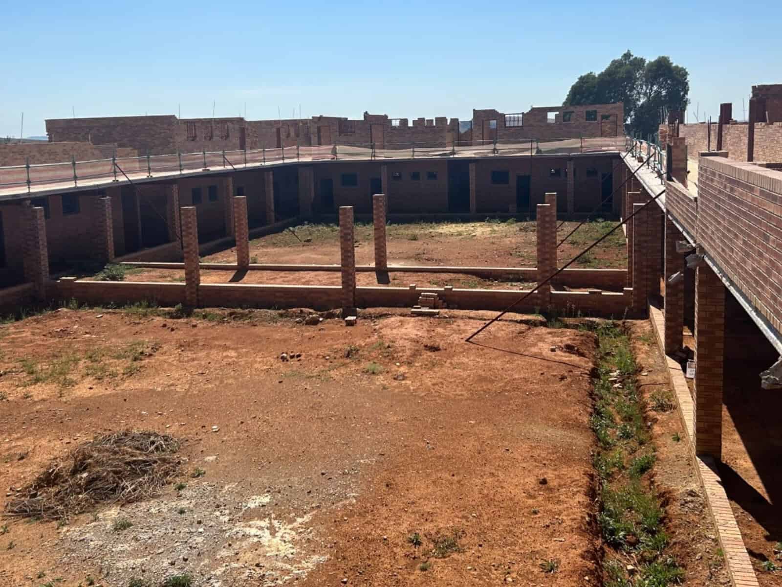 mikechait1's tweet card. Two school construction projects valued at a combined R261 million have been left without completion dates due to contractor disputes.