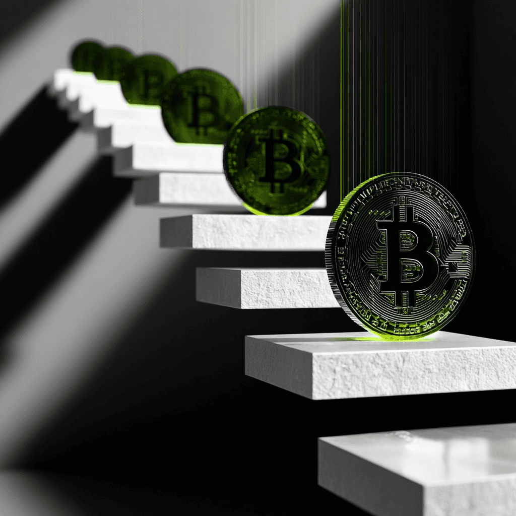 Bitwala's tweet card. Dollar cost averaging: The simplest strategy to build your wealth