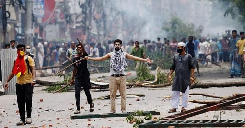 _sabanaqvi's tweet card. Advocates of faith-based nationhood in India should look at Pakistan and see a holy mess. Bangladesh is also devolving at a fast pace