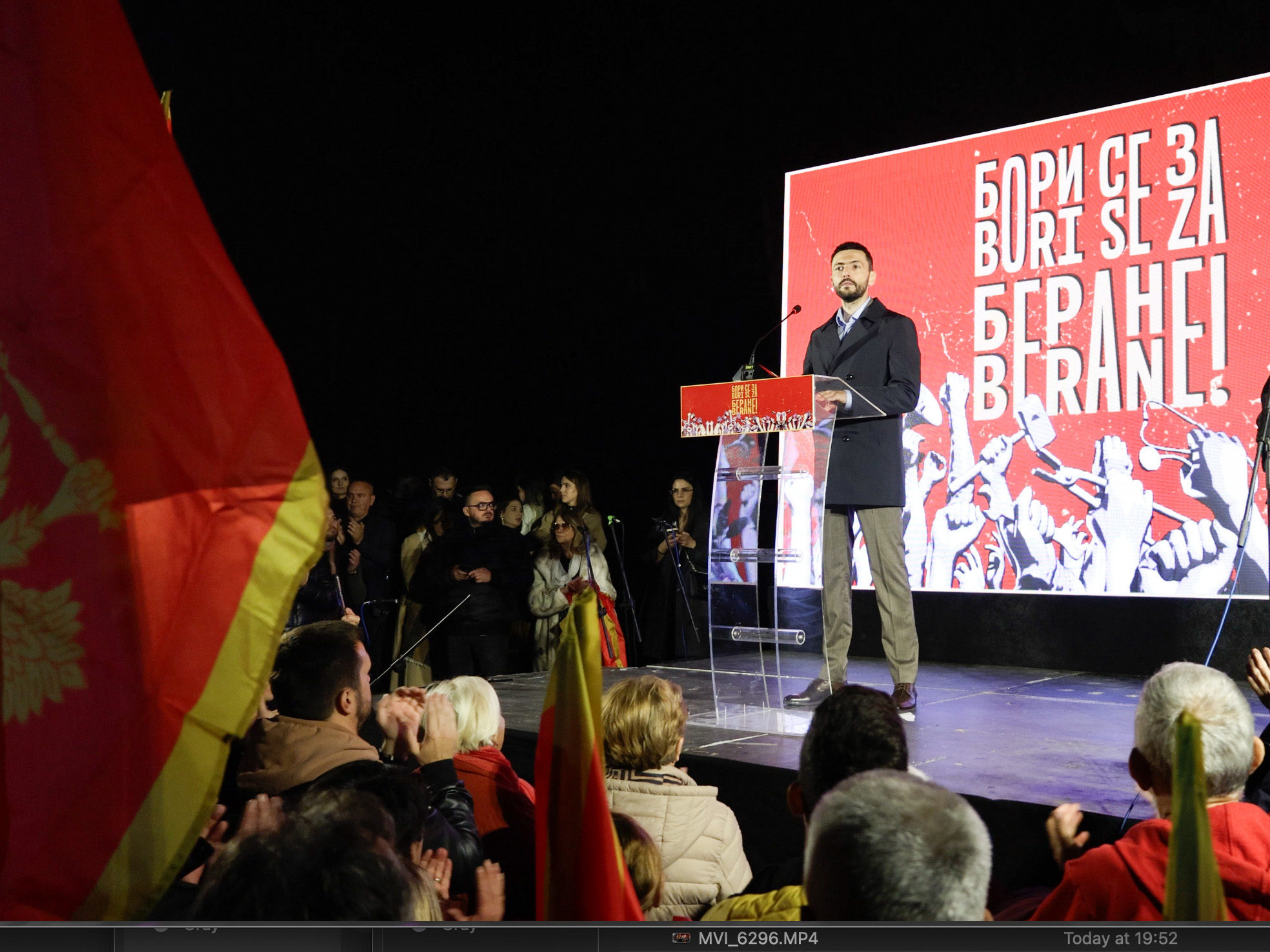 DPSCrneGore's tweet card. Predsjednik Demokratske partije socijalista, Danijel Živković, kazao je na sinoćnjem skupu u Beranama kako Crna Gora nije na prodaju i da ćemo svi zajedno znati da obranimo dostojanstvo naše države.