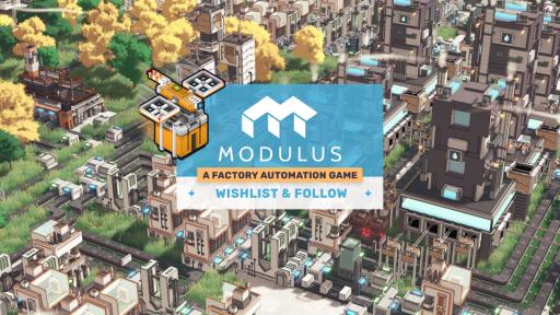 hvgames's tweet card. The official server for Modulus, a factory automation game developed by Happy Volcano. | 2202 members