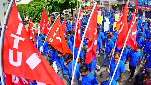 global_dbi's tweet card. CITU criticises Centre for unilateral implementation of four labour codes, calling for nationwide protests across Kerala and India.