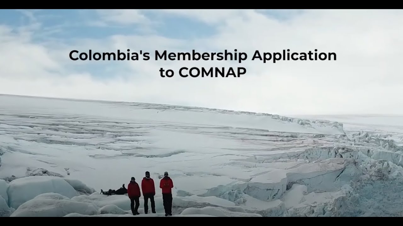 COMNAP1's tweet card. Colombia Application for COMNAP Membership