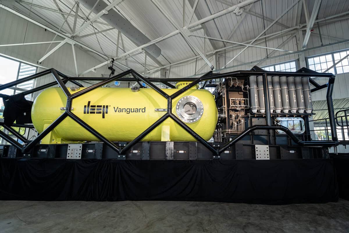deeperblue's tweet card. The reveal of the DEEP Vanguard habitat signals a turning point in ocean exploration, bringing permanent underwater living closer to reality. It’s a rare glimpse into the technology and ambition...