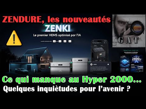 Sylarchi's tweet card. 🔋 ZENDURE - Le "vieux" HYPER 2000 Bénéficiera-t-il des fonctionnal...