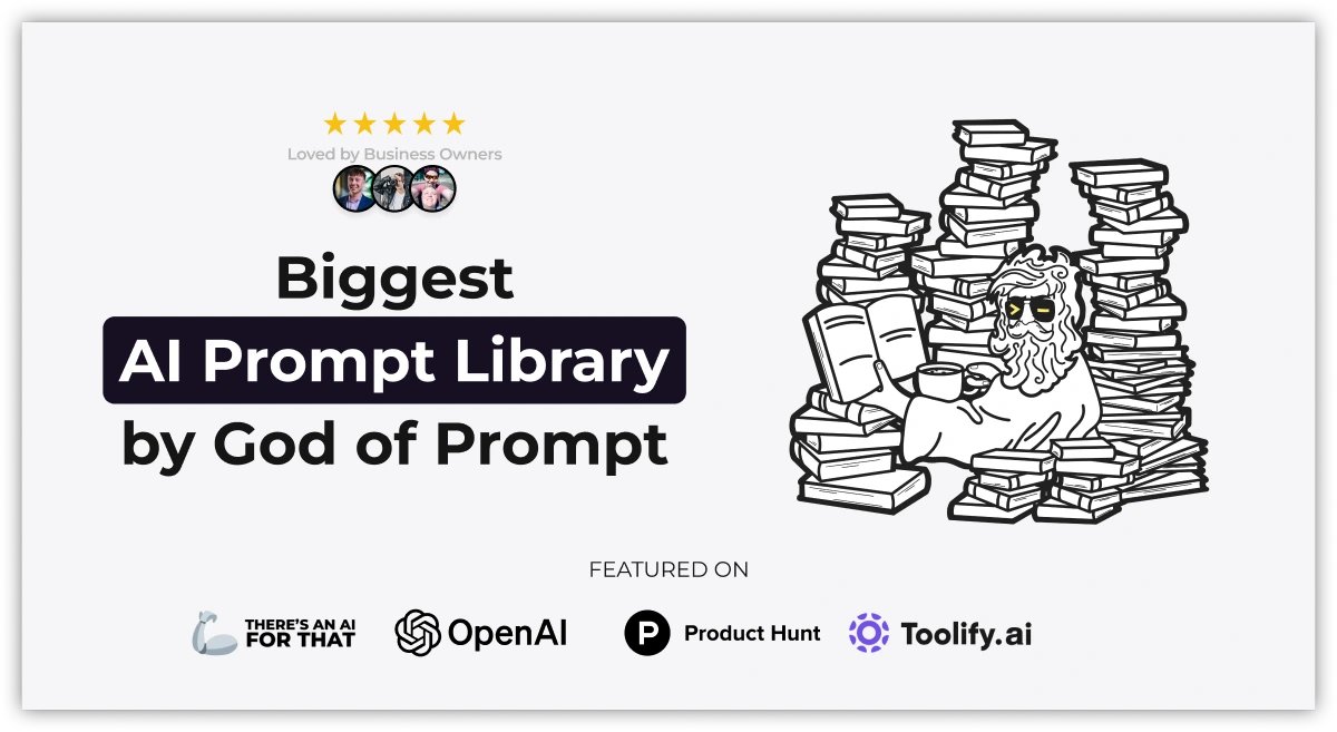 free_ai_guides's tweet card. Unlock Your AI Superpowers With 30,000+ Best AI Prompts for ChatGPT, Claude Midjourney & Gemini AI, Prompt Engineering Guide & Top AI Tools Directory In One Click.