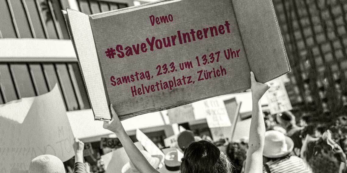 digiges_ch's tweet card. Am kommenden Samstag finden in ganz Europa Demonstrationen gegen das Leistungsschutzrecht und Upload-Filter statt. In der Schweiz konnte das entsprechende Gesetz durch öffentlichen Widerstand vorerst...