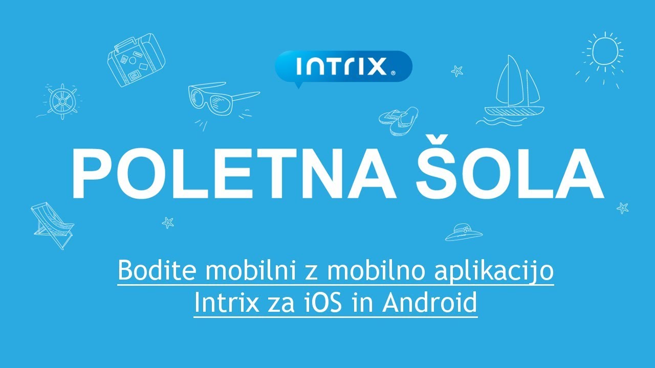intrix's tweet card. Intrix poletna šola 2018 - Dan 2: Mobilna aplikacija Intrix CRM