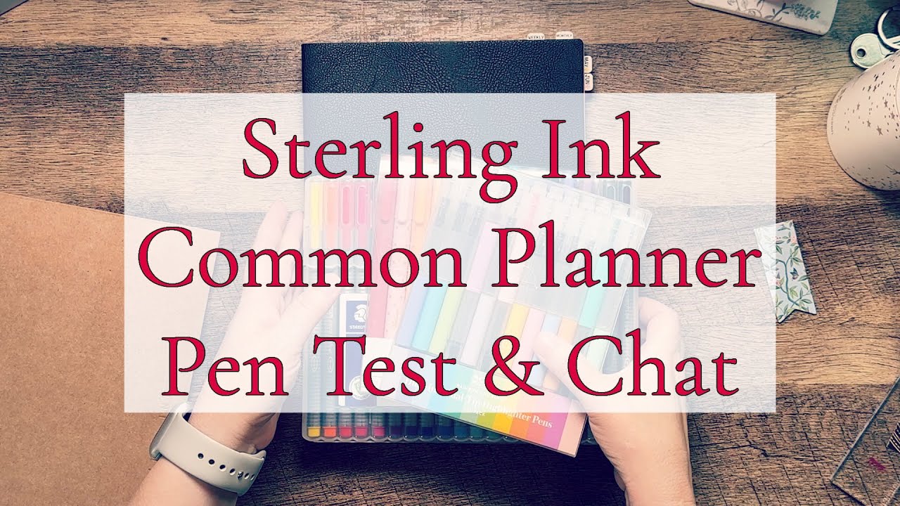 TownsendHouse1's tweet card. STERLING INK PEN TEST || STICKER SUBSCRIPTION || PLANNER CHAT