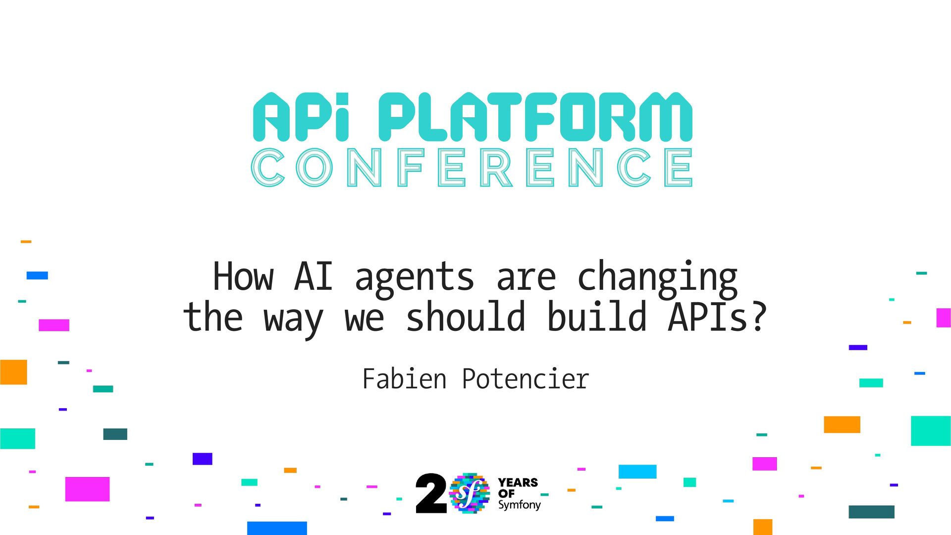 fabpot's tweet card. How AI agents are changing the way we should build APIs