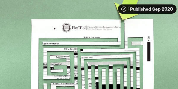 Secursive's tweet card. Twenty-two thousand pages of never-before-released government documents. Hundreds of thousands of transactions. More than $2 trillion. A close accounting of BuzzFeed News’ unprecedented trove.