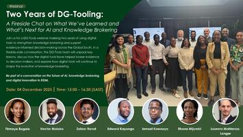 Africa_evidence's tweet card. Celebrating 2 years of DG-Tools’ impact on knowledge brokering.