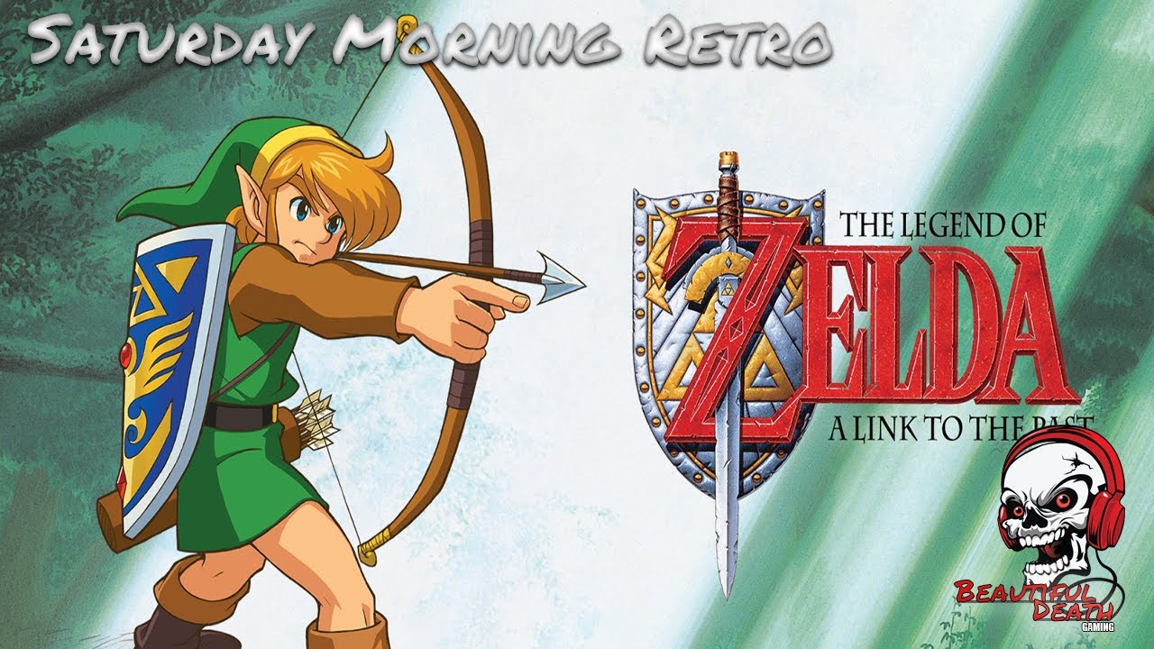 RetroSpartan1's tweet card. Saturday Morning Retro is BACK!! Zelda Link to the Past - SNES no...