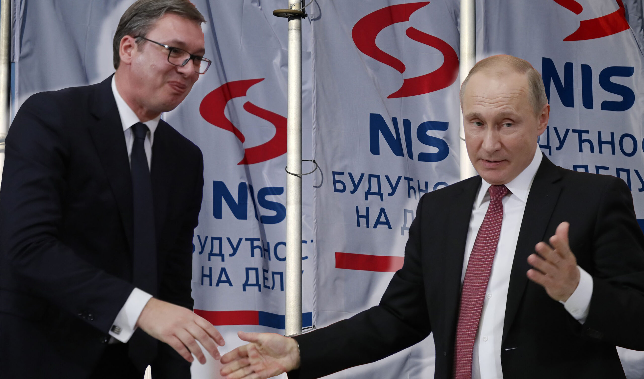 novarsonline's tweet card. Predsednik Srbije Aleksandar Vučić izjavio je da država u ovom trenutku ne može da insistira na pravu preče kupovine pri prodaji ruskog udela u Naftnoj industriji Srbije (NIS), iako bi to kao...